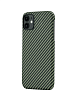 Фото — Чехол для смартфона Pitaka MagCase кевлар, цвет зеленый/черный, для iPhone 11, (мелкое плетение)
